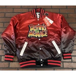 DENNIS THE‎ MENACE- Headgear Classics Streetwear Jacket~Never Worn~ M L